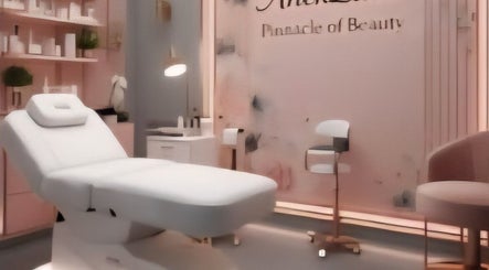 Elegant treatment room at AnekLuxe | Esthetician Montego Bay, St. James Parish, JM, showcasing a modern spa bed.