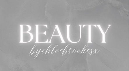 Stylish Bychloebrookesx logo on grey background, Edenbridge, England, GB.