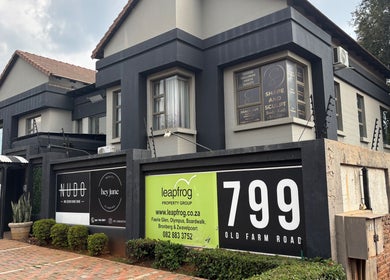 Front view of Shape And Sculpt venue in Pretoria, Gauteng, ZA, showcasing modern design and welcoming entrance.