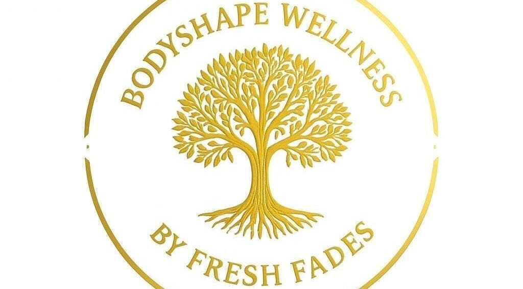 Golden tree logo of Bodyshape Wellness FF, Tas-sliema, MT, symbolizing health and vitality.