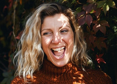 Smiling person enjoying nature at Liz's Mobile Massage Faversham, Faversham, England, GB.