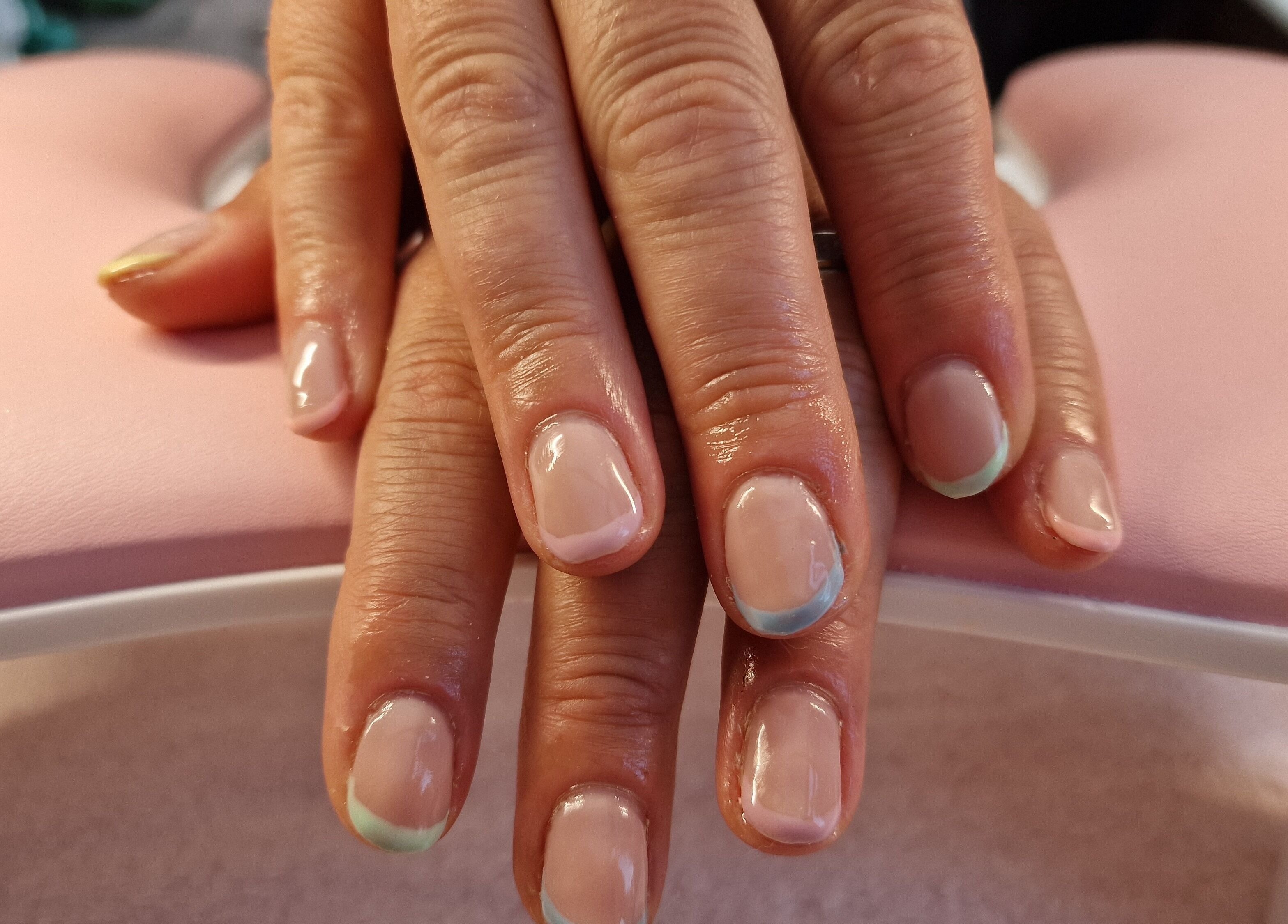 Elegant manicured nails from Glamour Nails Telford, Telford, England, GB showcasing stylish nail art.