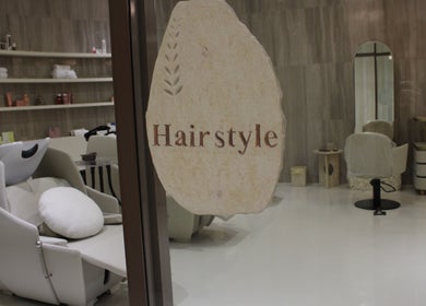 Modern hairstyling area at Layers Spa, Riyadh, Riyadh Province, SA, offering luxury beauty services.