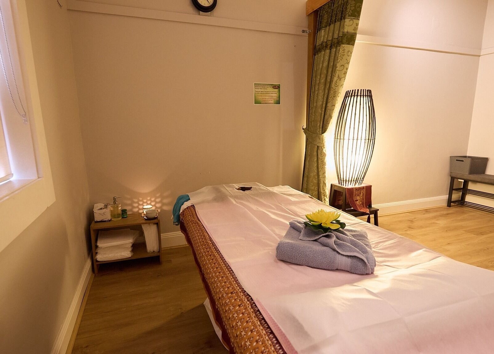 Relaxing massage room at Bodeze Traditional Thai massage, Crows Nest, New South Wales, AU featuring cozy ambiance.