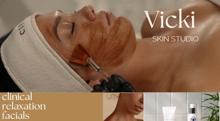 Relaxing facial treatment at Vicki Skin Studio, Beechboro, Western Australia, AU, showcasing beauty services.