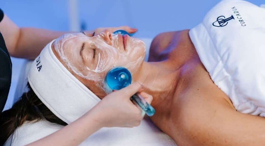 Facial treatment at Vicki Skin Studio, Beechboro, Western Australia, AU, featuring relaxing massage.