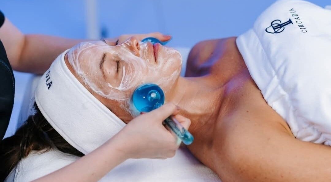 Facial treatment at Vicki Skin Studio, Beechboro, Western Australia, AU, featuring relaxing massage.