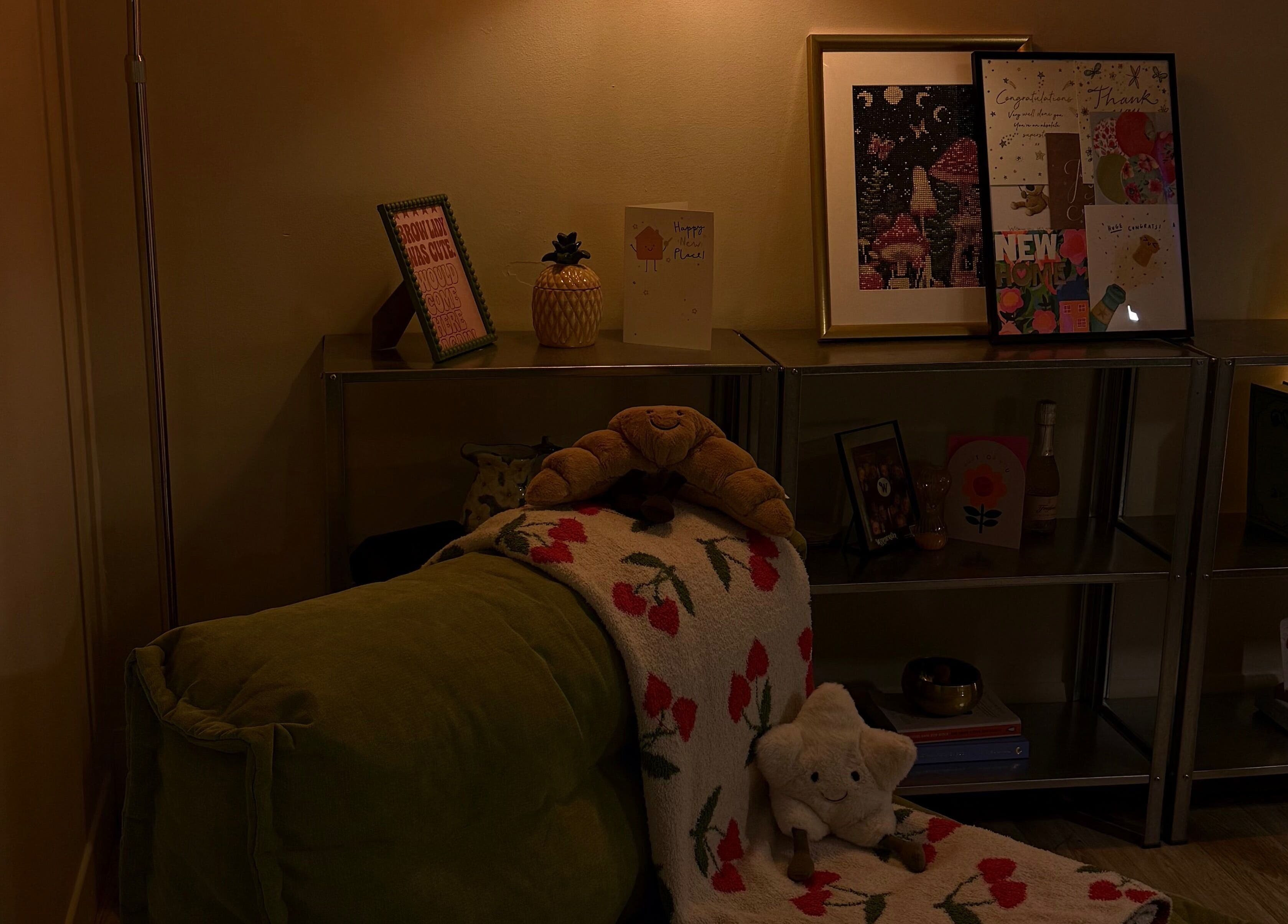 Warm and inviting lounge area at emstudio in Clydebank, Scotland, GB with plush decor and soft lighting.