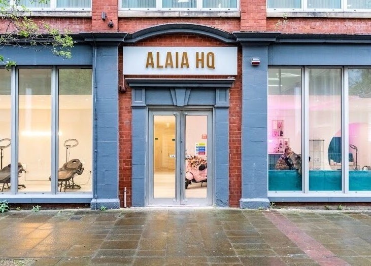 Refine Beauty By Meg exterior view, Stockport, England, GB, showcasing chic salon entrance.