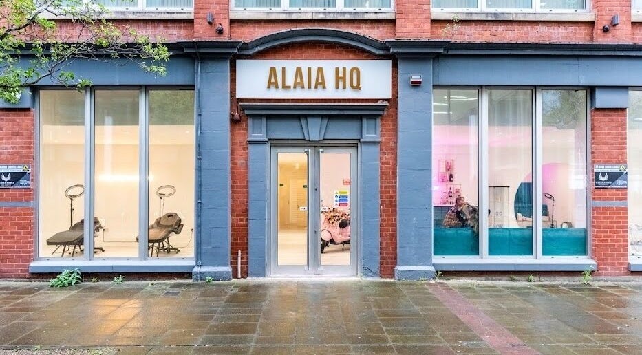 Refine Beauty By Meg exterior view, Stockport, England, GB, showcasing chic salon entrance.