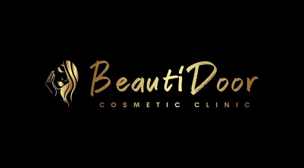 BeautiDoor Cosmetic Clinic logo in gold, located in Mississauga, Ontario, CA.
