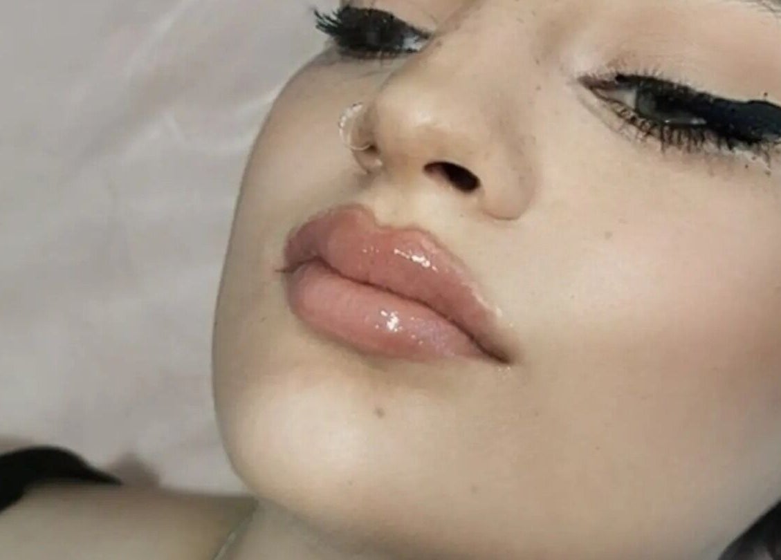 Close-up of elegant makeup at Nordik Aesthetics @ Dahlin, Sandbach, England, GB.