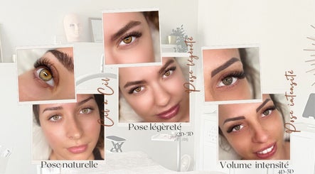 Extensions de cils à Openyoureyes, L'isle-jourdain, Occitanie, FR. Techniques de pose naturelle et volume intensité.
