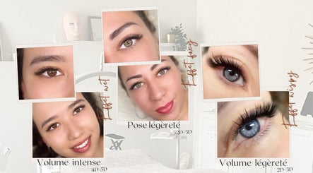 Extension de cils chez Openyoureyes à L'isle-jourdain, Occitanie, FR. Effet glamour et volume pour un regard captivant.