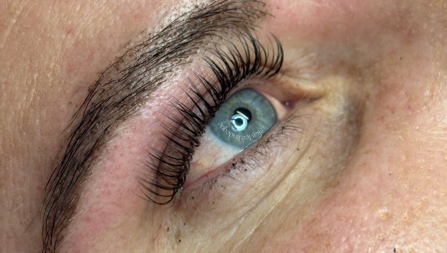 Enhanced eyelashes at Aesthetics by Kaylee, Mashishing, Mpumalanga, ZA showcasing expert beauty care.