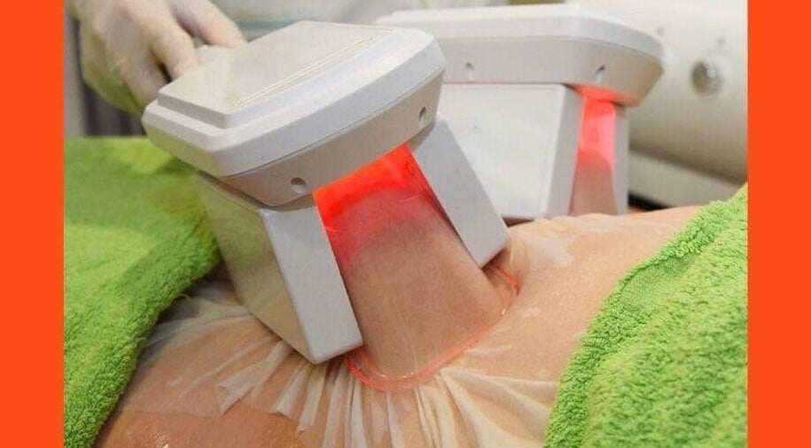 Body contouring session at Slimming Studio - Narellan, Narellan, New South Wales, AU.