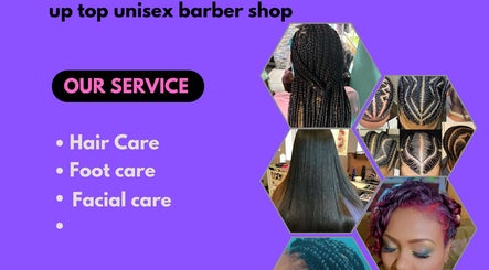 Up top unisex barber shop Princes Town