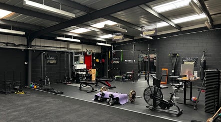 Fitness equipment at Essential Remedial Massage at DoTheWorkHQ, Walton Summit Centre, Bamber Bridge, England, GB.