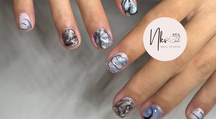 Intricate nail art design at Nails By Nks in Phnom Penh, Phnom Penh, KH, showcasing detailed artistry.