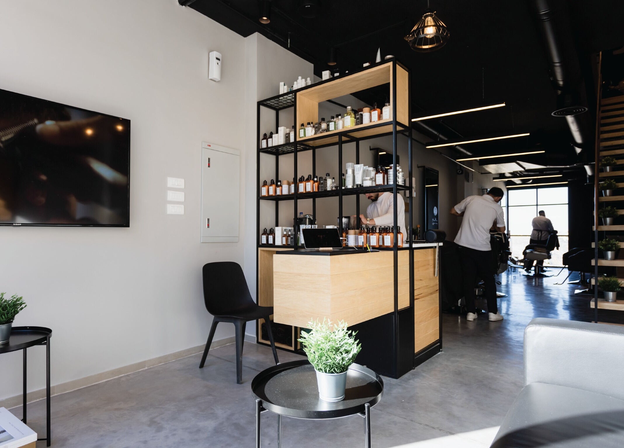 Modern salon interior at Yousef Afandi - Ghirnatah I يوسف أفندي - غرناطة, Riyadh, Riyadh Province, SA.