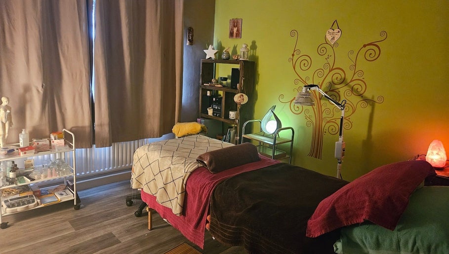 Relaxing treatment room at Pure Acupuncture NI - The Tranquillity Room, Lisburn, Northern Ireland, GB.
