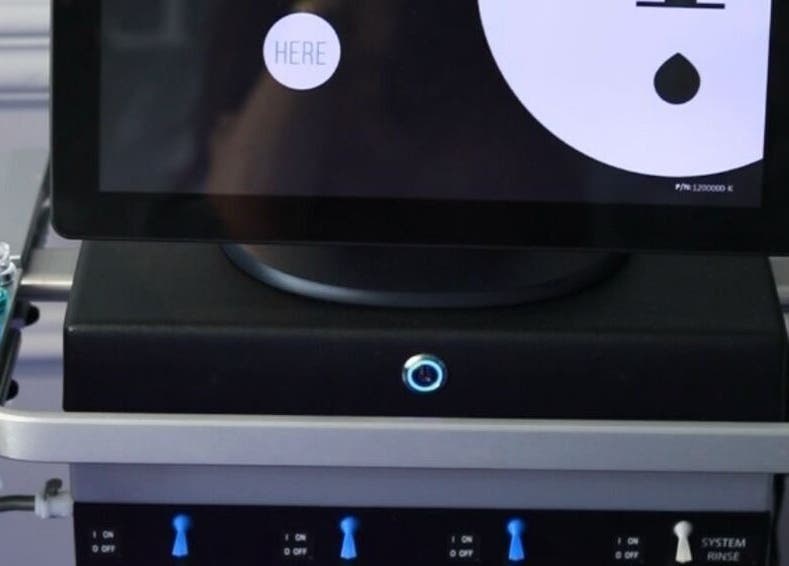 Advanced skin therapy machine at GRACE body&face, Glyfada, GR, enhancing beauty treatments.