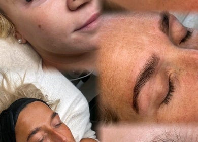 Relaxed clients receiving spa treatments at Beauty by Bethanie, Kirkby In Ashfield, England, GB.