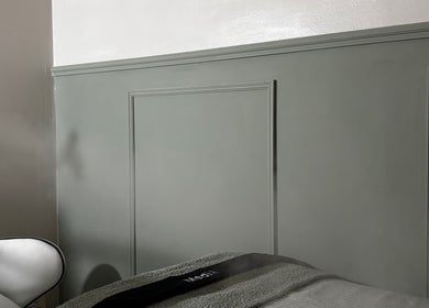 Calm therapy room at Bare Skin Clinic, Ashington, England, GB with a comfortable chair and bed.