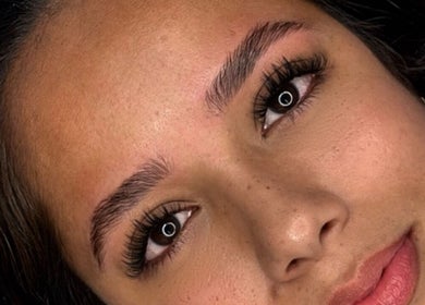 Close-up of expertly styled lashes at Lash J Kreation in Cork, County Cork, IE showcasing elegance.
