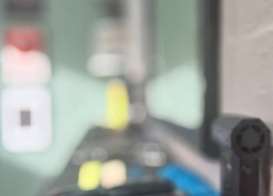 Close-up of styling tools at Studio 7 Barber in Dungannon, Northern Ireland, GB.