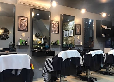 Stylish interior of Hair Republic Barber Salon and Spa, Calamba Branch in Calamba, Calabarzon, PH.