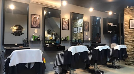 Stylish interior of Hair Republic Barber Salon and Spa, Calamba Branch in Calamba, Calabarzon, PH.