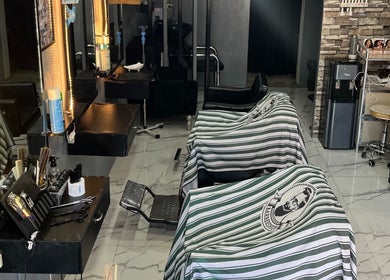 Modern interior of Hair Republic Barber Salon and Spa (Calamba Branch), featuring sleek design in Calamba, Calabarzon, PH.