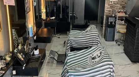 Modern interior of Hair Republic Barber Salon and Spa (Calamba Branch), featuring sleek design in Calamba, Calabarzon, PH.