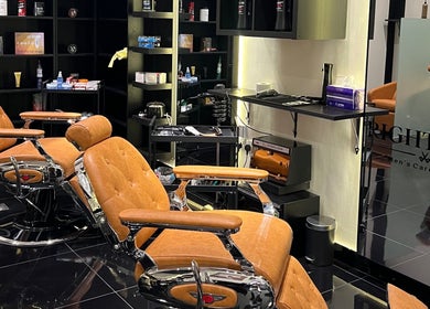 تصميم عصري لصالون Right Cut | Men’s Care Studio في الخبر، المنطقة الشرقية، SA.