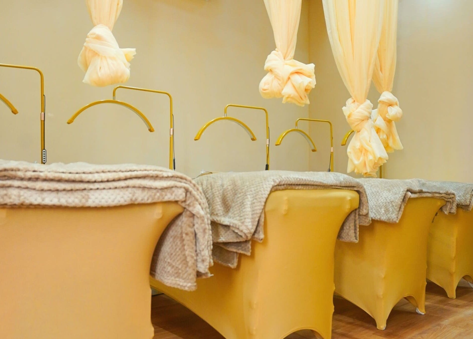Relaxing loungers at Lash Room, Lagos, Lagos, NG, offering a tranquil beauty and wellness experience.