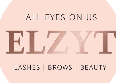 Elzyt Brows by Patricija logo highlighting lashes, brows, and beauty in Drogheda, County Louth, IE.