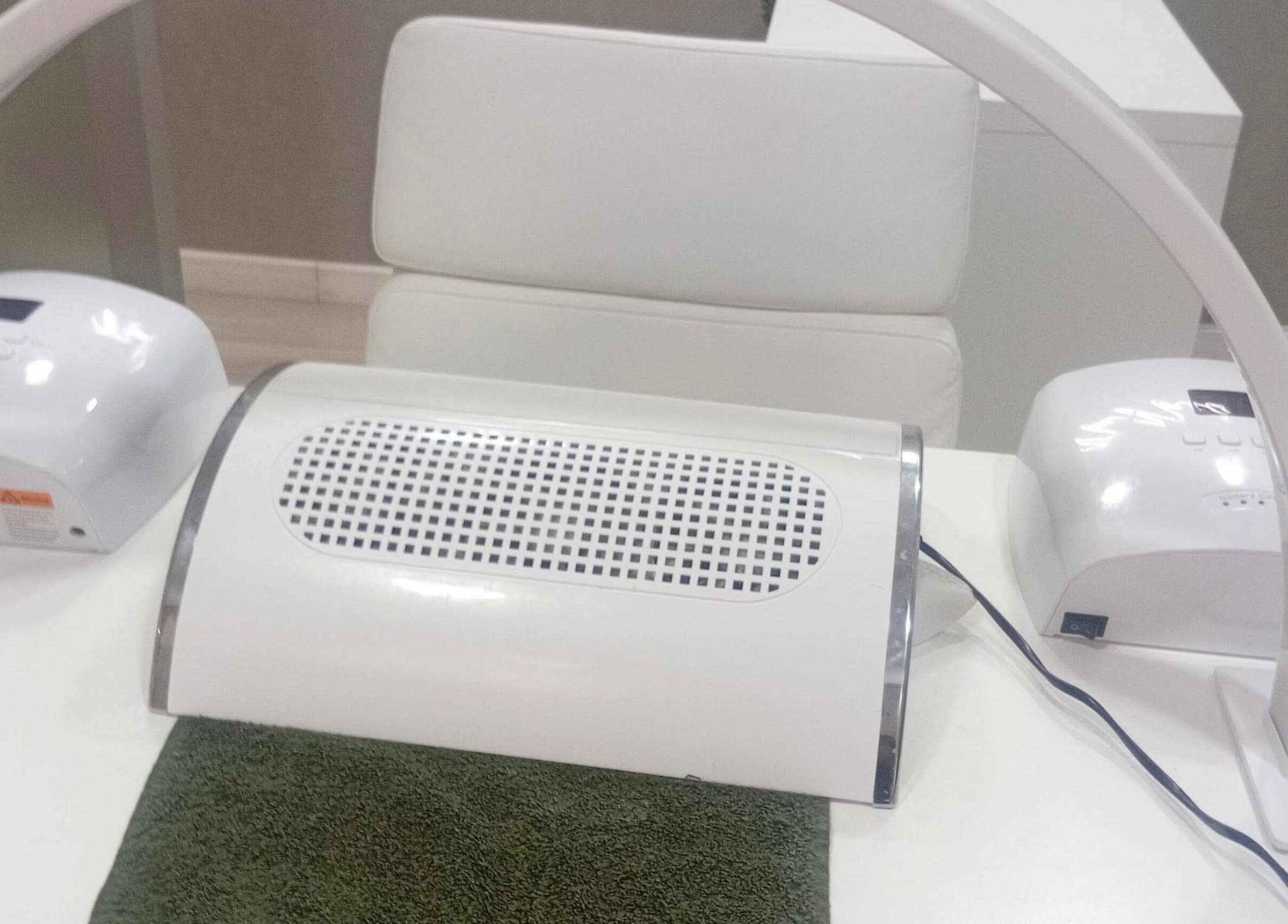 Professional nail and beauty equipment at Glow Gang Studio, Cape Town, Western Cape, ZA.