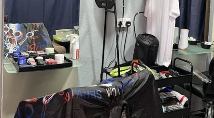 Aisy’s Cut in Gombak, Selangor, MY features a modern styling station with products and tools.