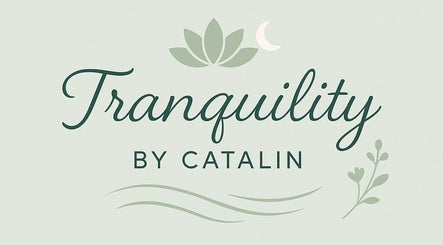 Tranquility By Catalin logo featuring green leaves in Bridgend, Wales, GB.