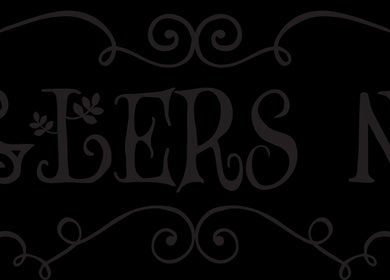 Artistic Healer's Nook Lacombe sign with elegant design, located in Lacombe, Alberta, CA.