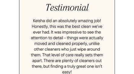 Cleaning By Keisha image 2