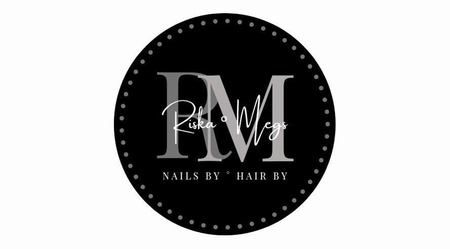 Logo for Nails By Riska ° Hair by Megs in Potchefstroom, North West, ZA.