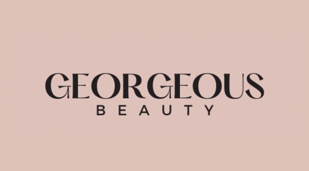 Gorgeous Beauty logo on a soft pink background in Warfield, England, GB.