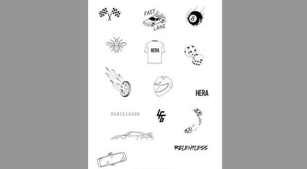 Iconic symbols and designs at HERA X MANCHESTER SOCIAL, Manchester, England, GB, showcasing automotive themes.