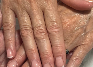 Elegant manicure at Lumina Beauty & Aesthetics, Whittlesey, England, GB, showcasing well-groomed nails.