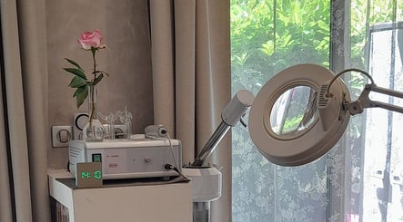 Coin apaisant de l'Au Studio B avec équipement esthétique à Nice, Provence-alpes-côte D'azur, FR.