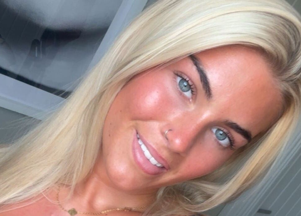 Smiling woman with glowing skin at Glam Up by Lex, Coventry, England, GB