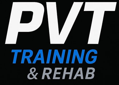 Logo de PURAVIDATHERAPY en Escazú, CR destacando entrenamiento y rehabilitación.