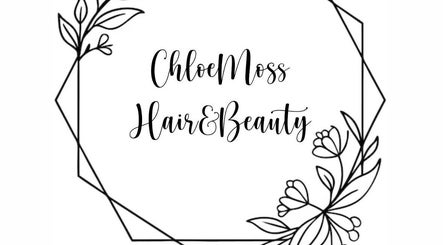 ChloeMossHair&Beauty's elegant floral logo design in Sudbrooke, England, GB.